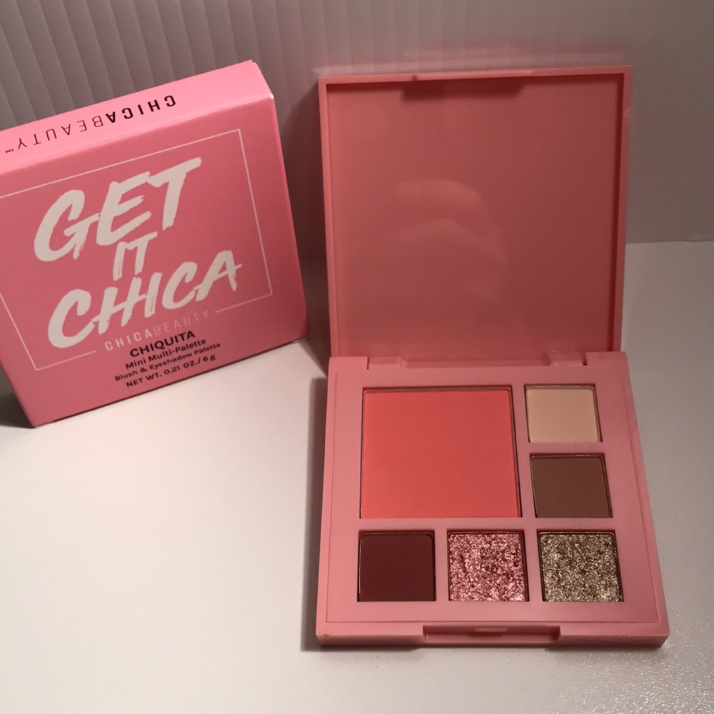 Chica Beauty Chiquita Mini multi-palette blush&eyeshadow palette NEW